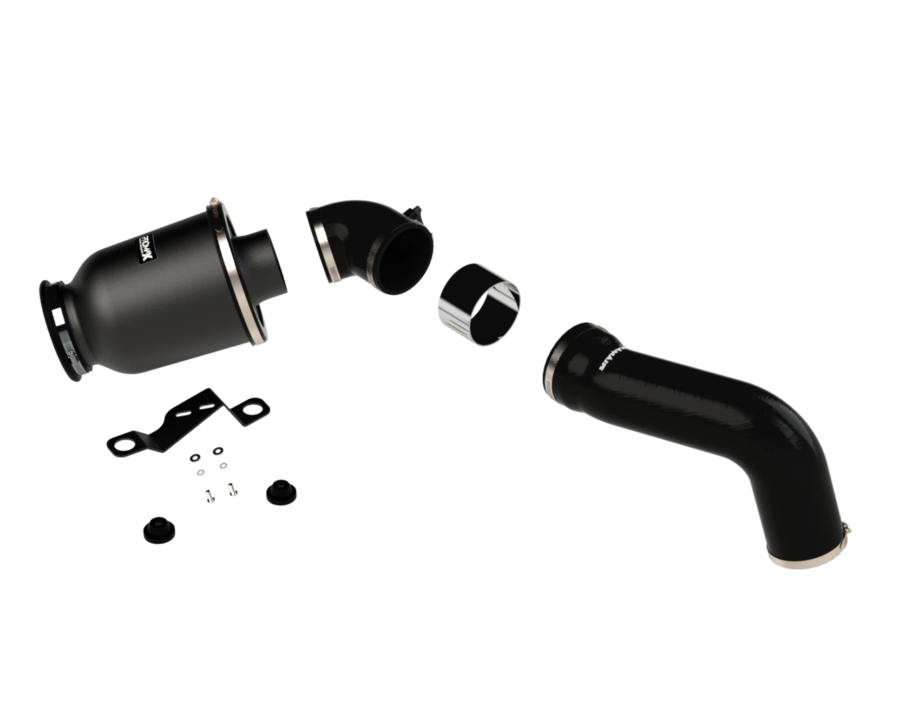 Ramair Promax Enclosed Pleated Air Intake Kit to fit Golf MK7 GTI / Golf R - S3 8V / Q2 / Q3 / TT - Seat Leon MK3 (MQB)